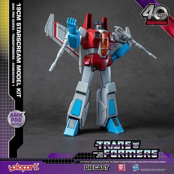 Yolopark Transformers AMK Pro Starscream 7.5-Inch Plastic Model Kit - View 11
