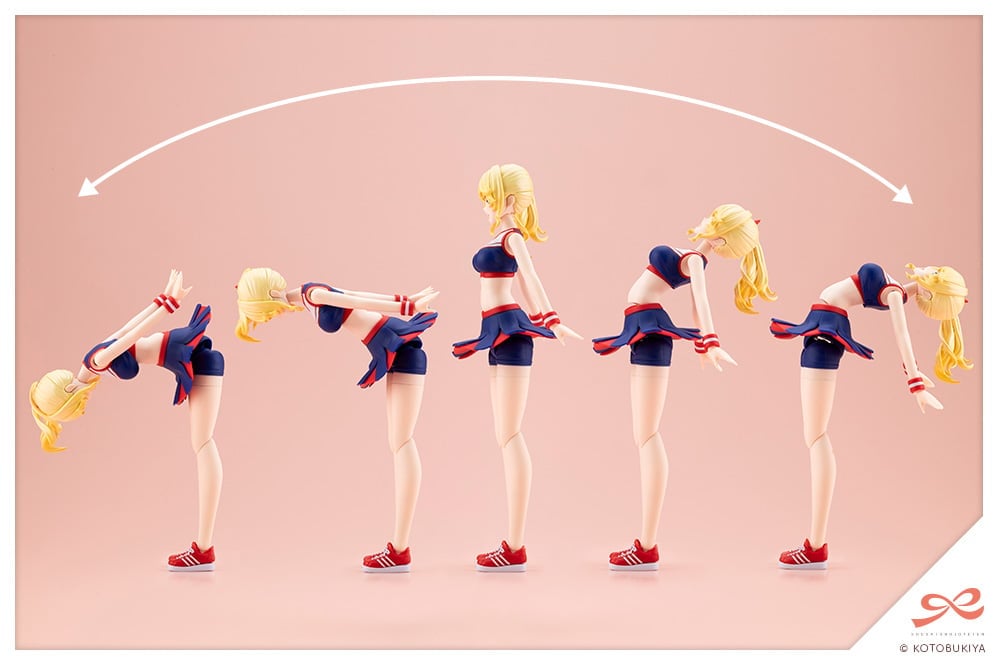 Kotobukiya Sousai Shoujo Teien Seira Ichijo Cheerleading Costume Dreaming Style Vitamin Yell Ver. 1/10 Model Kit - View 11