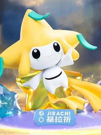 Funism Pokemon Prime Figure Mini Jirachi 3.54-Inch Figure