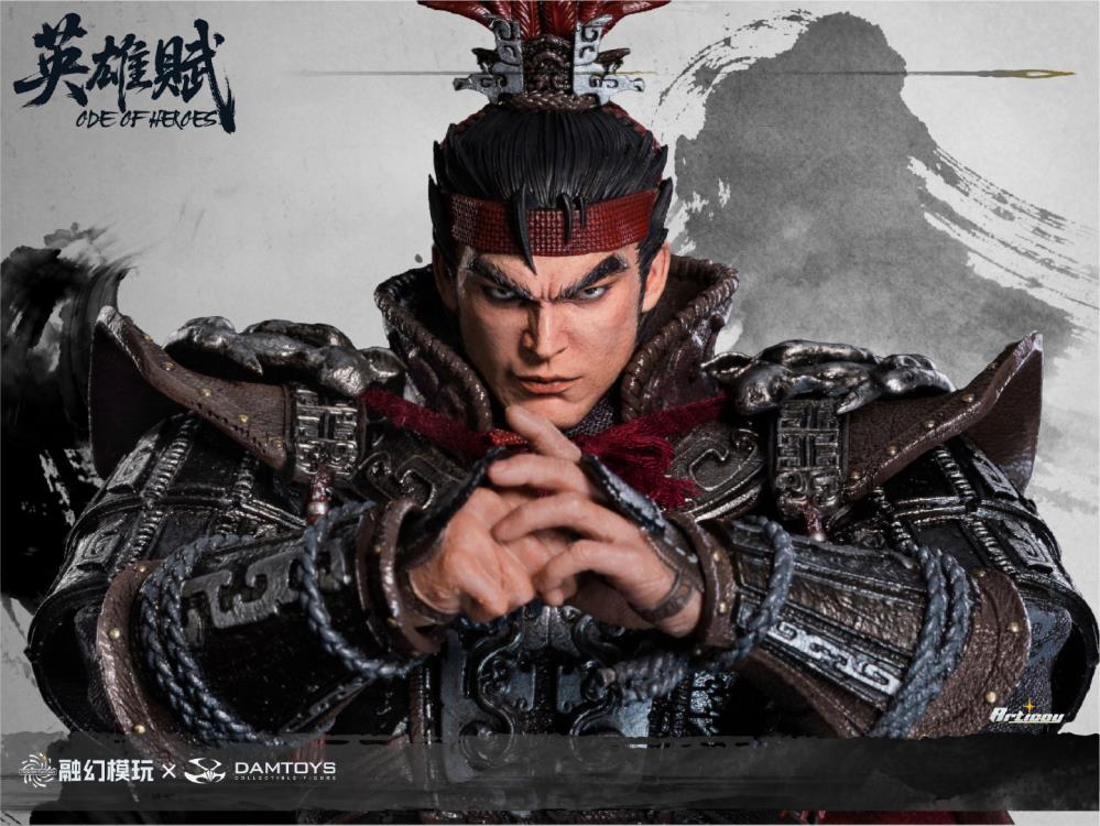 Fusion Fantasy Damtoys Romance of the Three Kingdoms Ode of Heroes Lu Bu Deluxe Ver. 1/12 Scale Action Figure - View 13