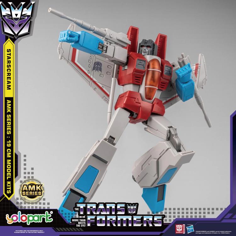 Yolopark Transformers G1 Starscream Advanced Model Kit 7.5-Inch Plastic Model Kit - View 9