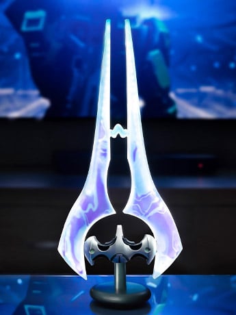 Ukonic Halo Energy Sword 14-Inch Plastic Desktop Light