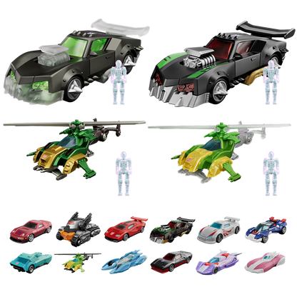 Blokees Transformers Blokees Wheels C03 Wreck 'N Rule 2 Box of 12 Random ABS Model Kits - View 3