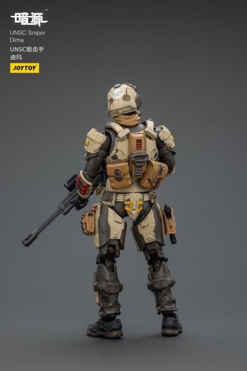 JoyToy Dark Source UNSC Sniper Dima 1/25 Scale 3-Inch Action Figure - View 7