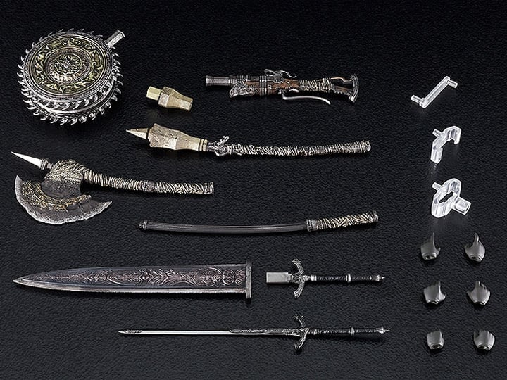 Max Factory Bloodborne: The Old Hunters figmaPLUS Hunter Weapon Set - View 2