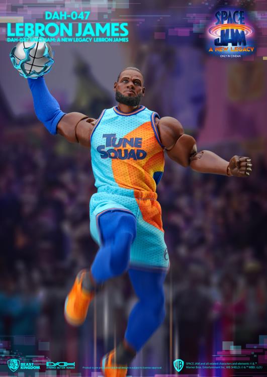 Beast Kingdom Space Jam: A New Legacy Dynamic 8ction Heroes DAH-047 LeBron James Figure - View 5