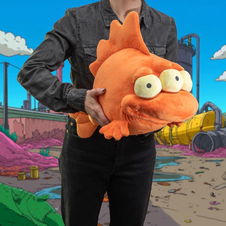 Kidrobot The Simpsons Blinky the Three-Eyed Fish Soft Plush - View 4