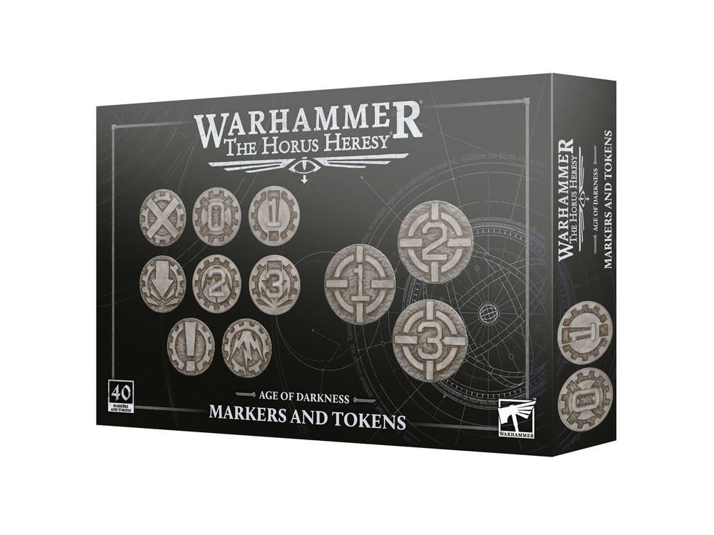 Games Workshop Warhammer The Horus Heresy Age of Darkness Markers and Tokens - View 2