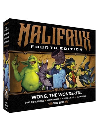 Wyrd Games Malifaux Fourth Edition Wong, The Wonderful Miniatures Set
