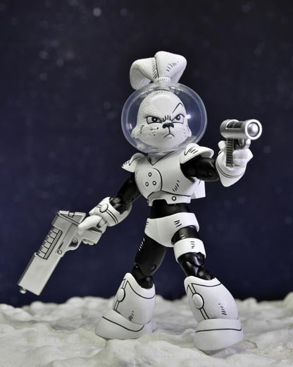 NECA Usagi Yojimbo Space Usagi Yojimbo (Black and White Ver.) Action Figure - View 3