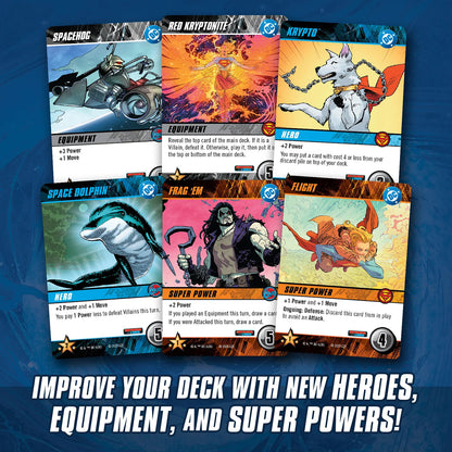 Cryptozoic DC Comics Deck-Building Card Game: The Adventures of Supergirl and Lobo - View 8