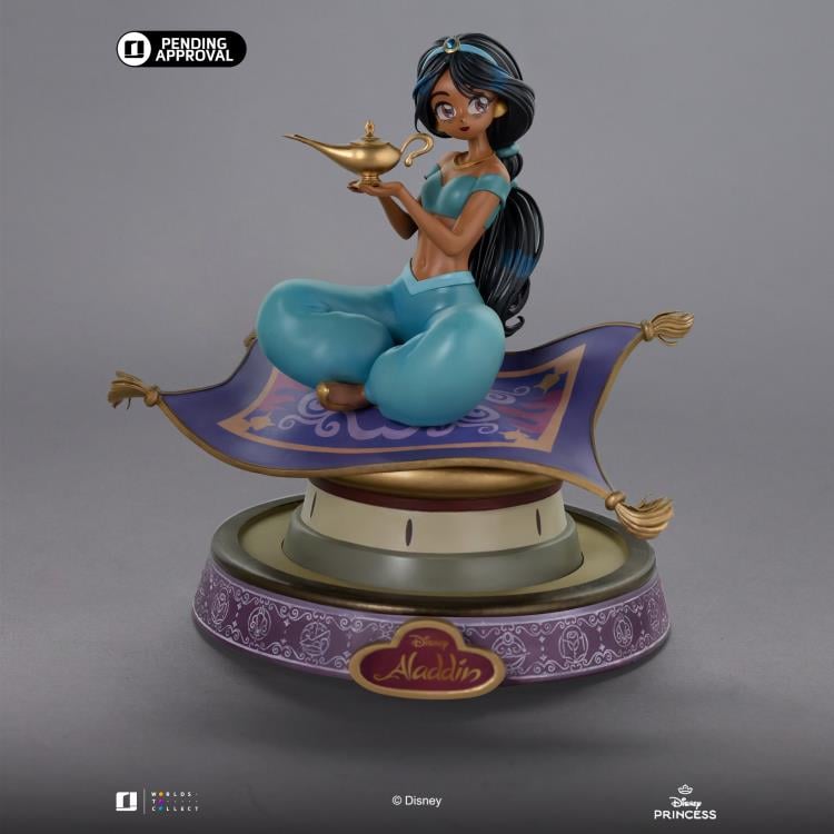 Iron Studios Disney Anime Princess Jasmine 1/10 Art Scale PVC Statue from Aladdin - View 3