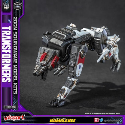 Yolopark Transformers: Bumblebee AMK Pro Soundwave 7.9-Inch Model Kit with Ravage - View 19