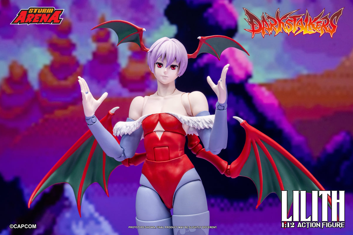 Storm Collectibles Darkstalkers Storm Arena Lilith 1/12 Scale Action Figure - View 13