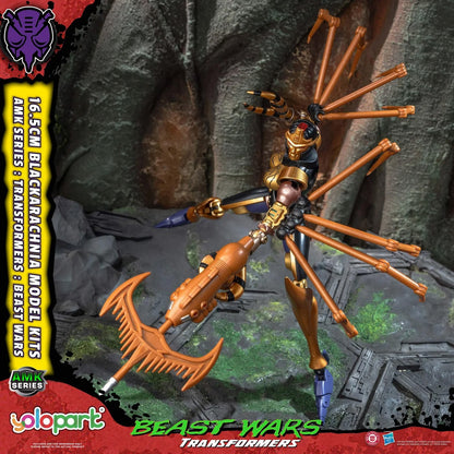 Yolopark Transformers: Beast Wars AMK Series Blackarachnia 6.5-Inch Model Kit - View 12