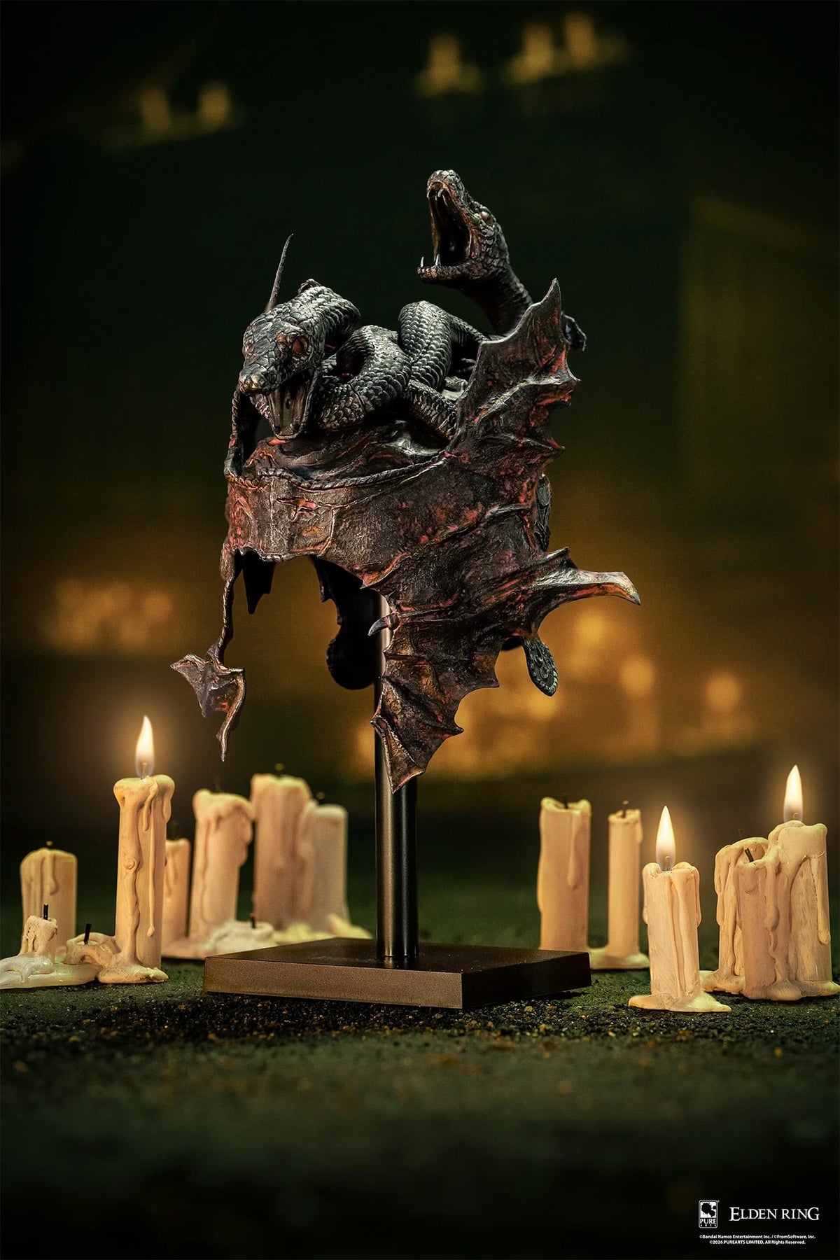 Pure Arts Elden Ring Trio Helmets 1/3 Scale Mini Replica Set (Malenia, Messmer, Wylder) - View 23