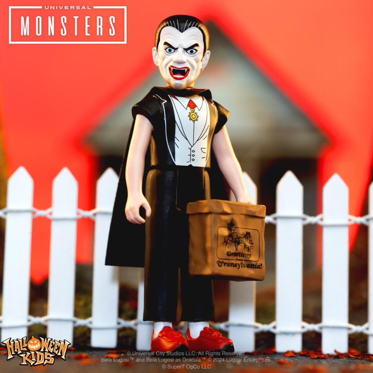 Super7 Universal Monsters Halloween Kids ReAction Dracula Boy Action Figure - View 3