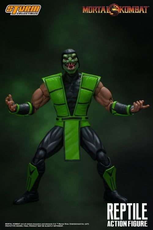 Storm Collectibles Mortal Kombat VS Series Reptile 1/12 Scale 8-Inch Action Figure - View 14