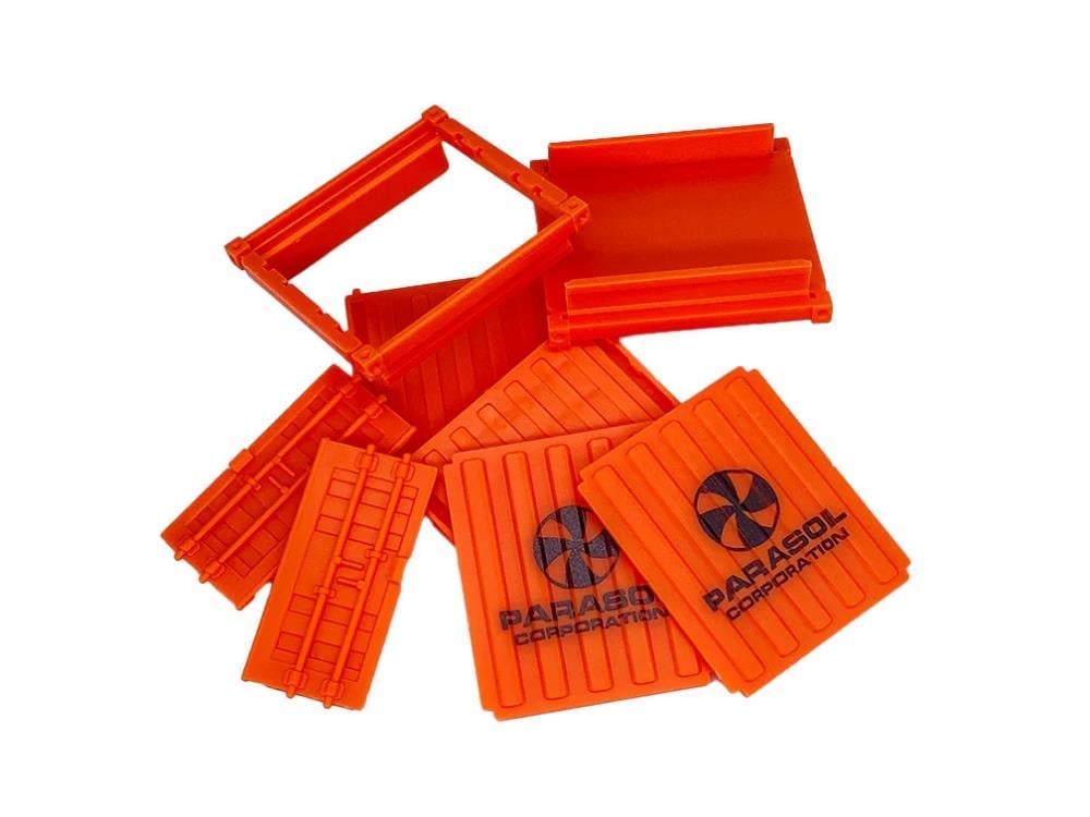 Monster Fight Club Monster Scenery Cargo Containers (Short Ver.) Game-Ready Tabletop Scenery Set - View 13
