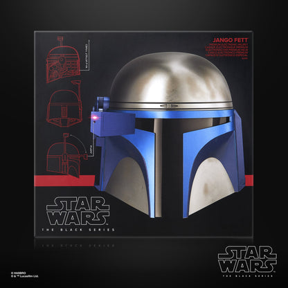 Hasbro Star Wars: The Black Series Jango Fett Attack of the Clones 1:1 Scale Wearable Electronic Helmet - View 5