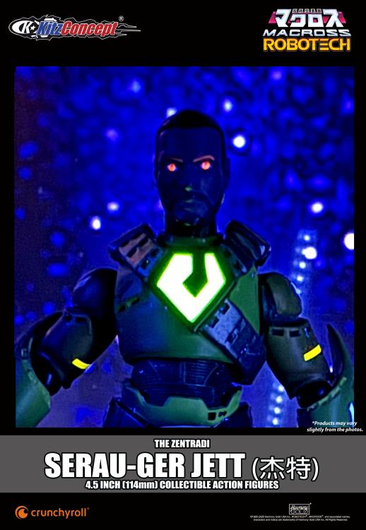 Kitzconcept Macross Serau-Ger Jett 4.5-Inch Action Figure - View 3