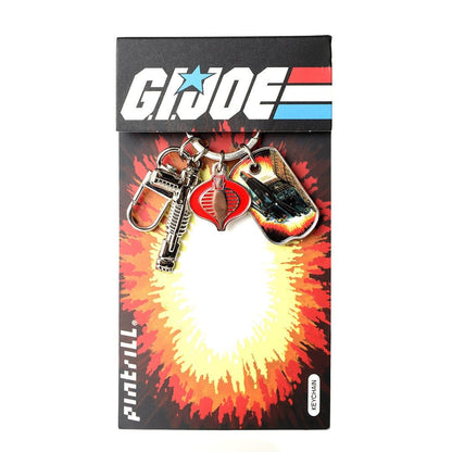 Pintrill G.I. Joe Cobra Weapons Metal Keychain, 3-Inch - View 3