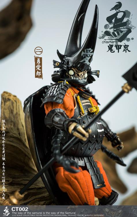 Crowtoys Samurai Beetle Brave Airo 1/12 Scale Plastic Figure - View 12