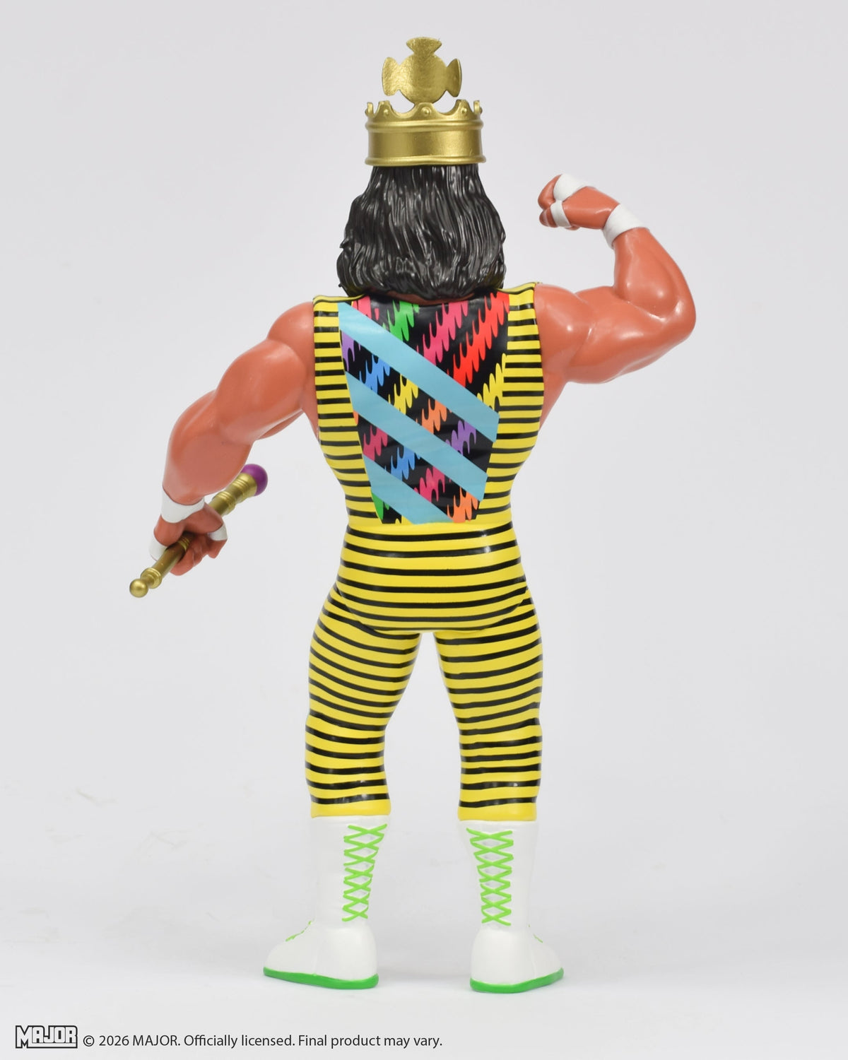 Major Big Rubber Guys Macho King Randy Savage 8-Inch Wrestling Figure - View 5