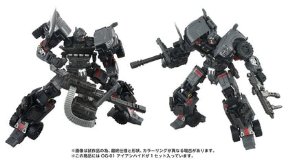 Takara Tomy Transformers Overgear OG-01 Ironhide 7.2-Inch Action Figure - View 7
