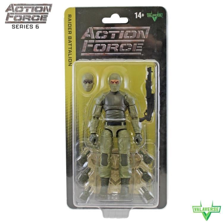 Valaverse Action Force Raider Battalion Trooper 1/12 Scale Plastic Action Figure - View 6