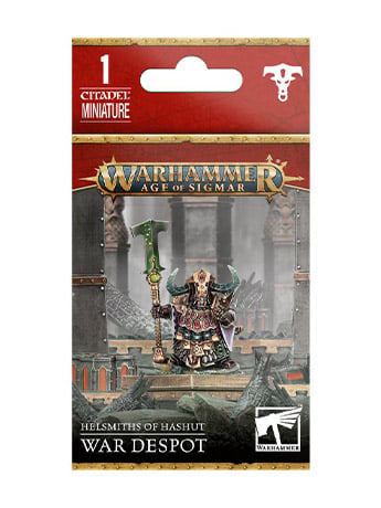 Games Workshop Warhammer Age of Sigmar Helsmiths of Hashut War Despot Citadel Miniature