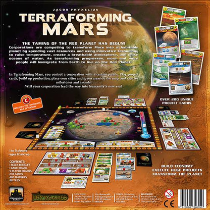 Stronghold Games Terraforming Mars Strategy Board Game - View 3