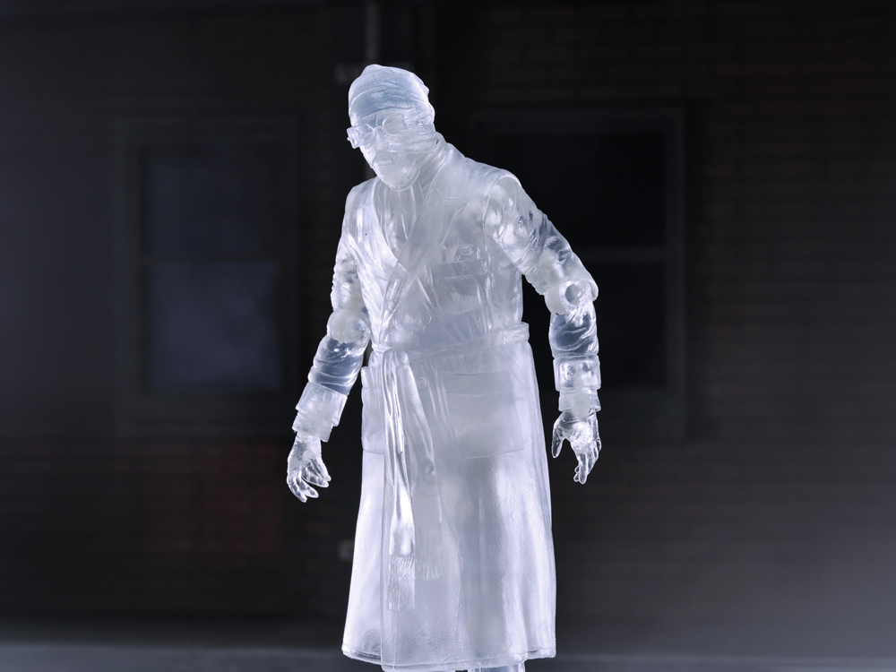 NECA Universal Monsters Ultimate The Invisible Man (Translucent) Action Figure - View 2