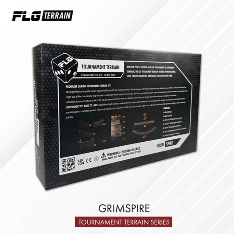 Frontline Gaming FLG Tournament Terrain: Grimspire Terrain Set - View 3