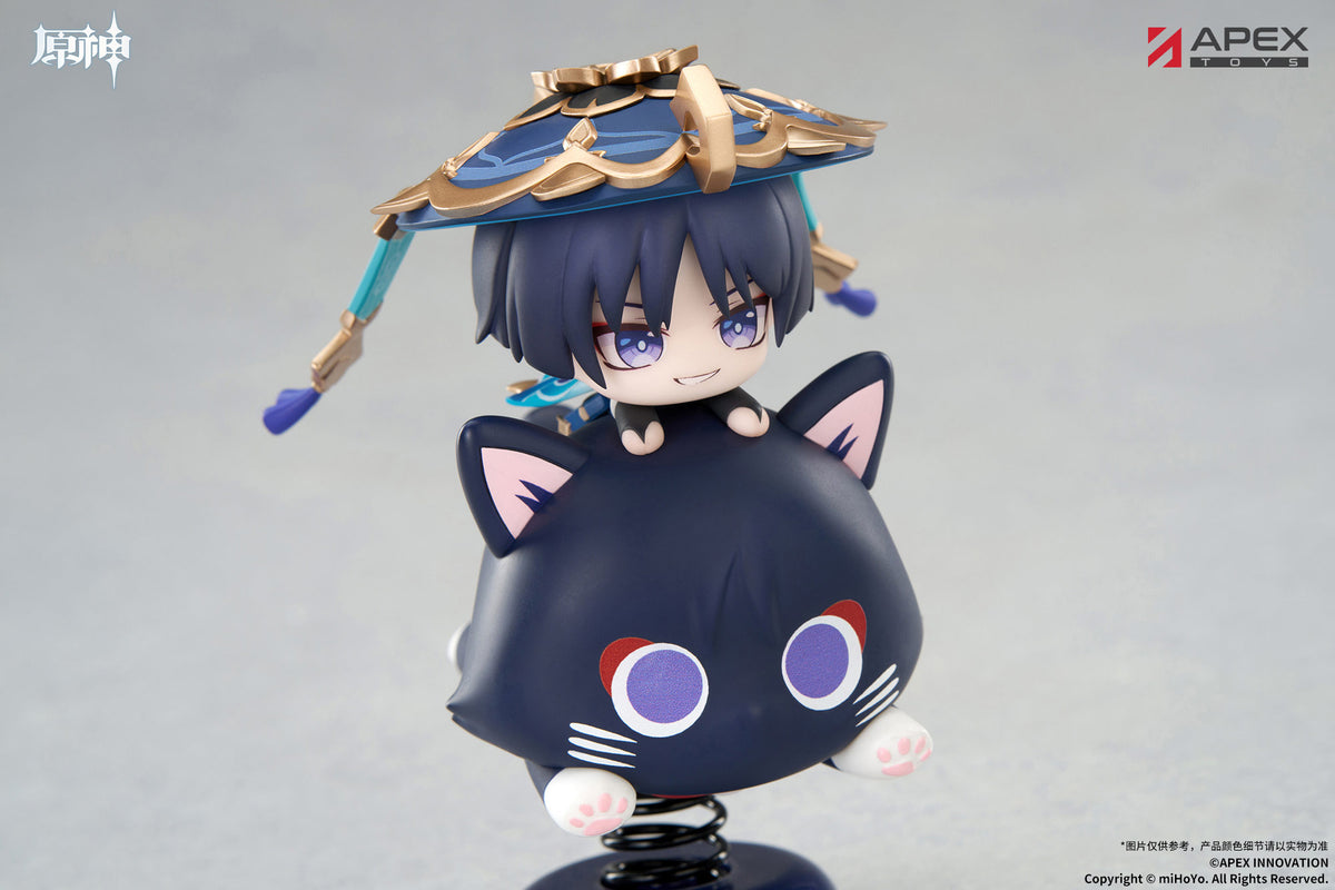 Apex Genshin Impact Happy Shake Wanderer Springy Chibi Figure 4-Inch - View 16