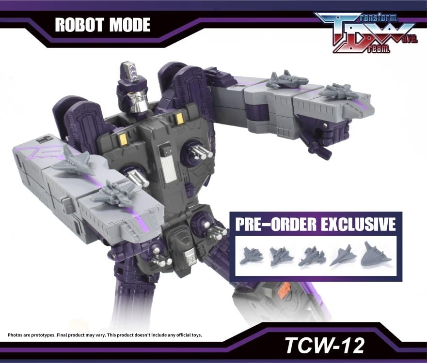 Transform Dream Wave TCW-12 Upgrade Set With Bonus, Plastic Accessory Kit - View 14
