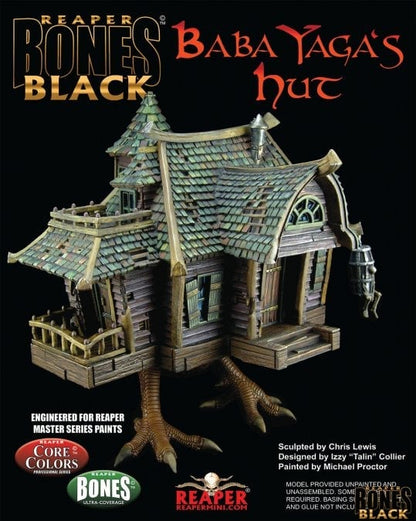 Reaper Miniatures Bones Black Baba Yaga's Hut Deluxe Boxed Set Miniature - View 4