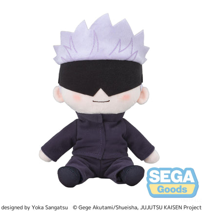 Sega Jujutsu Kaisen 5th Anniversary Fuwa Petit Satoru Gojo Medium Plush - View 3