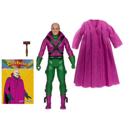 McFarlane Toys Super Friends DC Retro Judge Luthor Plastic Action Figure - View 10