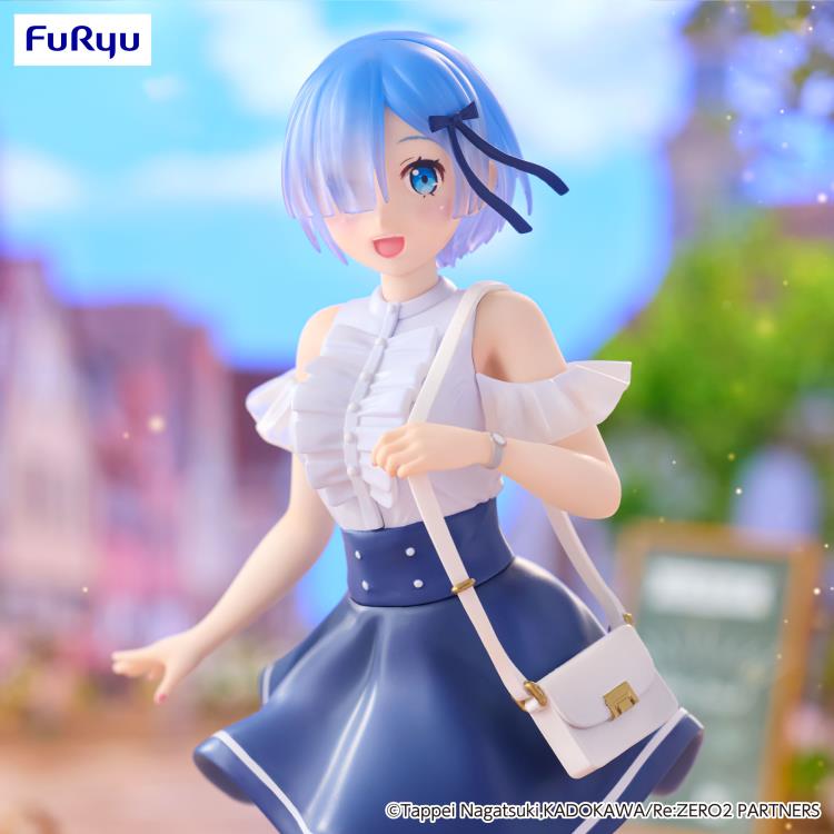 FuRyu Re:Zero Starting Life in Another World Trio-Try-iT Rem (Date Plan Ver.) Figure, 8.26-Inch - View 6