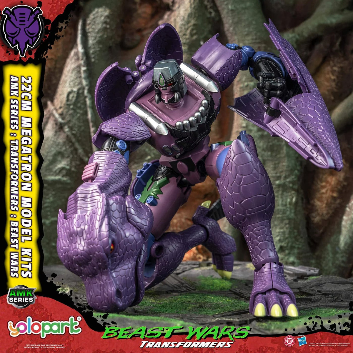 Yolopark Transformers: Beast Wars AMK Series Megatron 8.6-Inch Model Kit - View 15
