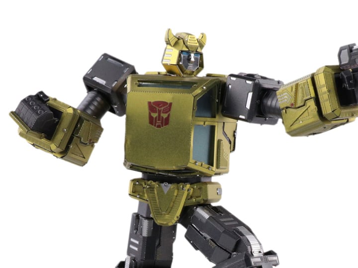 MU Model Transformers G1 Bumblebee 3D Metal Puzzle Model Kit 7.1-Inch - View 2