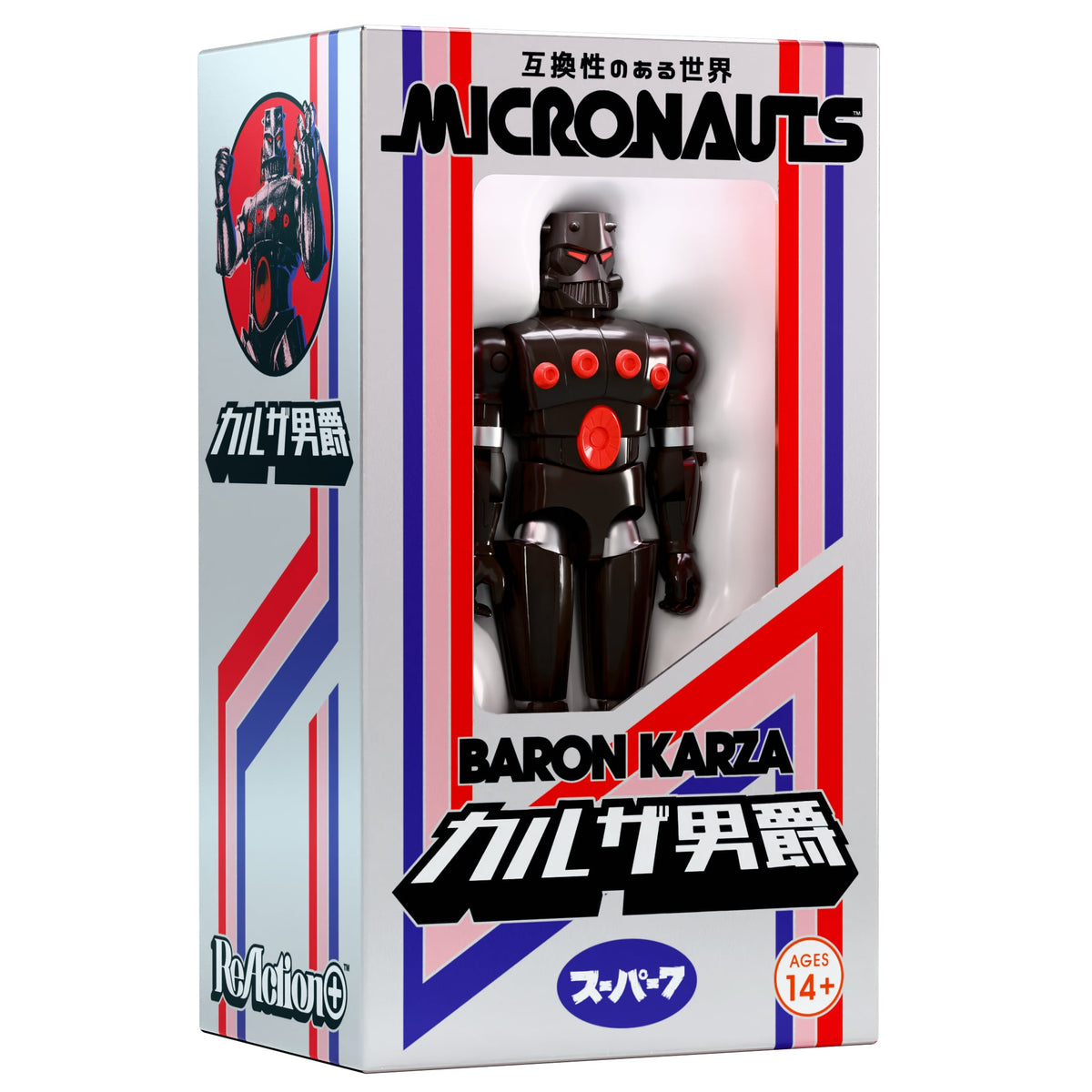 Super7 Micronauts ReAction+ Baron Karza (Japanese Box) SDCC 2026 Exclusive Action Figure - View 6
