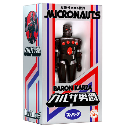 Super7 Micronauts ReAction+ Baron Karza (Japanese Box) SDCC 2026 Exclusive Action Figure - View 6