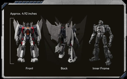 Blokees Transformers: Bumblebee Champion Class 25 Blitzwing 4.9-Inch ABS Model Kit - View 13