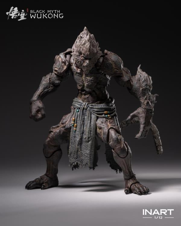 InArt Queen Studios Black Myth: Wukong Stone Monkey 1/12 Scale Action Figure - View 4