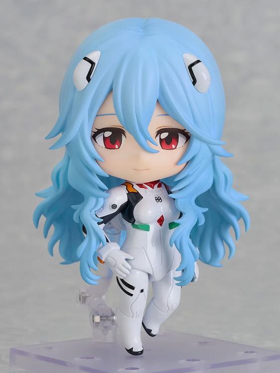 Good Smile Nendoroid No.3018 Rebuild of Evangelion Rei Ayanami (Long Hair Ver.) Figure, 3.9-Inch - View 4