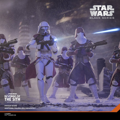 Hasbro Star Wars: Black Series Galactic Marine Revenge of the Sith Plastic Action Figure - View 13