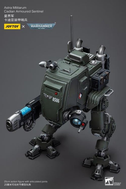 JoyToy Warhammer 40K Astra Militarum Cadian Armoured Sentinel 1/18 Scale Plastic Action Figure - View 25