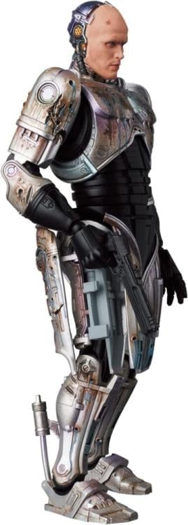 Medicom Toy MAFEX No.192 RoboCop (1987) Murphy Head Damaged Ver. Action Figure, 6.3-Inch - View 8